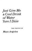 Just Give Me a Cool Drink of Water 'fore I Diiie 표지